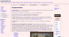 Desktop Screenshot of krippenlexikon.de