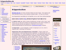 Tablet Screenshot of krippenlexikon.de